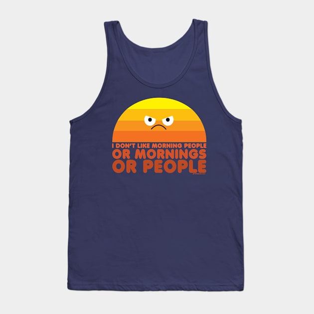 MORNING PEOPLE Tank Top by toddgoldmanart